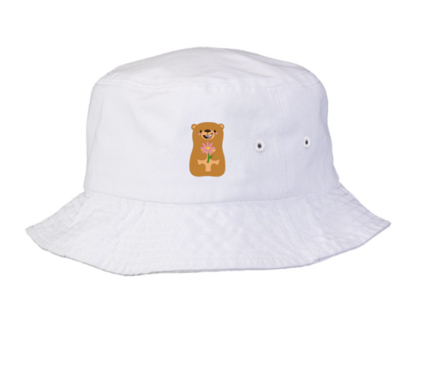 Flower Bear – Bucket Hat 2